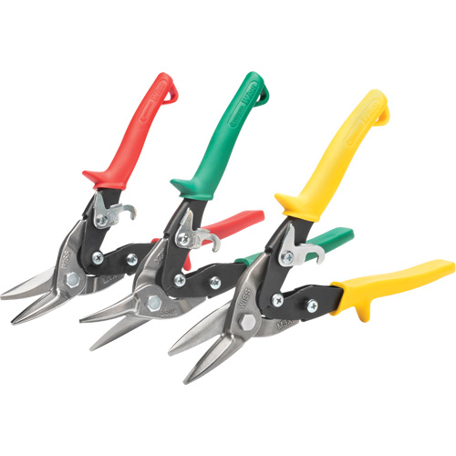 MetalMaster&reg; 3-Piece Compound Action Aviation Snip Set Ontario Packaging