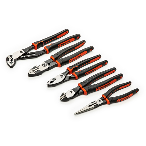 Z2 Mixed Dual Material Plier Set, 5 Pieces Ontario Packaging