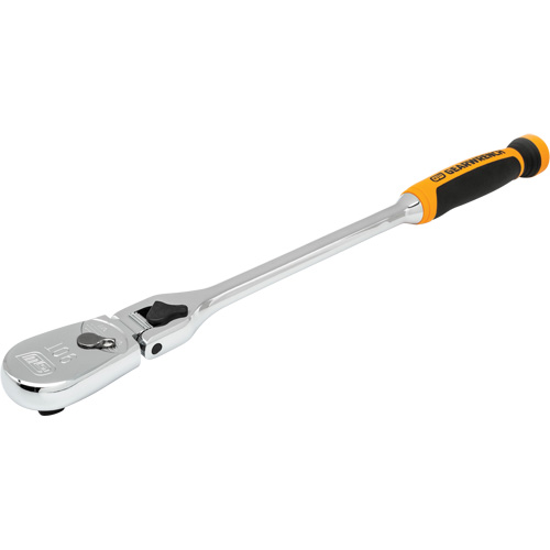 90-Tooth Dual Material Locking Flex Head Teardrop Ratchet Ontario Packaging