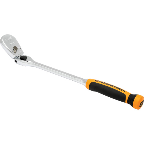 90-Tooth Dual Material Locking Flex Head Teardrop Ratchet Ontario Packaging