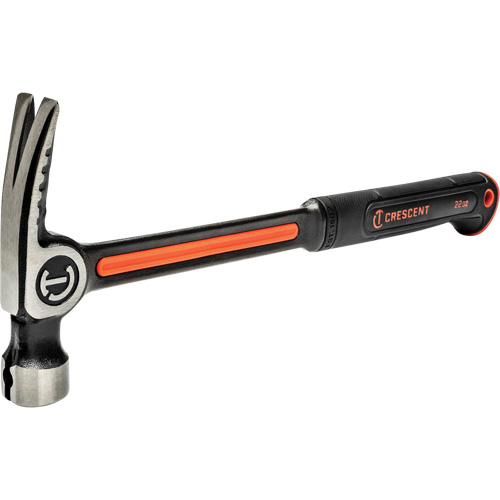 Marteau de charpente en acier avec face meul&eacute;e, 22 oz, Prise en Acier plein, 16" lo Ontario Packaging