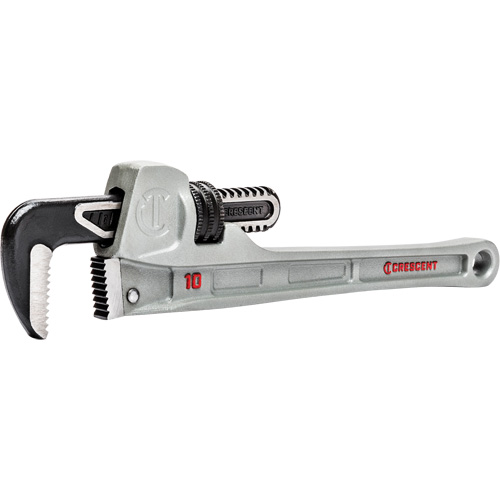 Cl&eacute; pour tuyau &agrave; m&acirc;choires &eacute;troite, Cap des m&acirc;choires 1-9/10", Longueur 10", Fini Rev&ecirc;tement en poudre, Prise Aucune Ontario Packaging