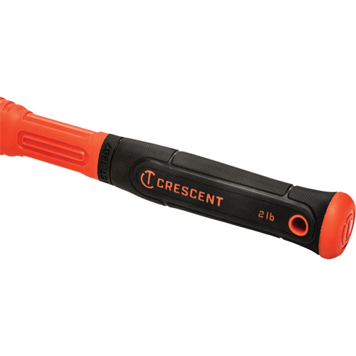 Drilling Hammer, 2 lbs., Cushion/Fibreglass Handle, 4" L Ontario Packaging