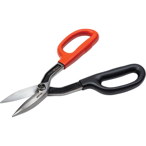 Straight Pattern Tinner Snips, 2" Cut Length, Straight Cut Ontario Packaging