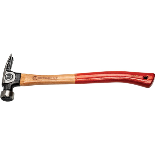 Milled-Face Framing Hammer, 22 oz., Wood Handle, 18" L Ontario Packaging