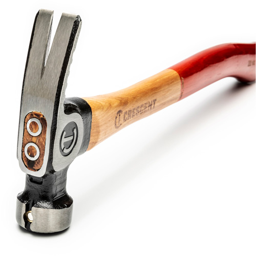 Milled-Face Framing Hammer, 22 oz., Wood Handle, 18" L Ontario Packaging