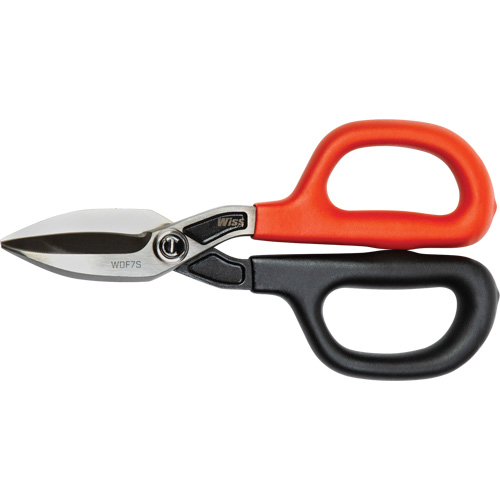 Straight Pattern Tinner Snips, 1-31/50" Cut Length, Straight Cut Ontario Packaging