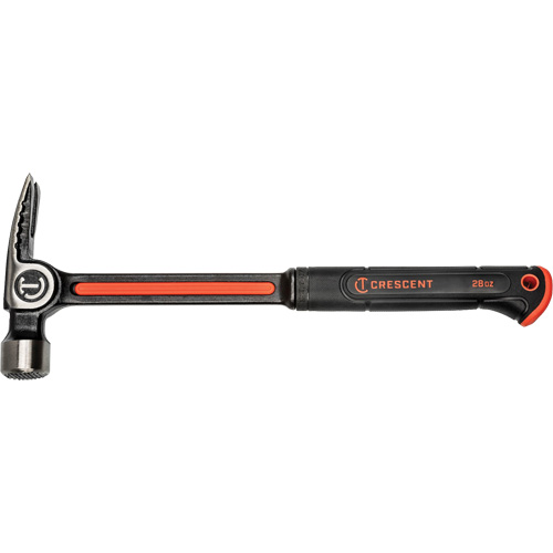 Marteau de charpente &agrave; face meul&eacute;e, 28 oz, Prise en Acier plein, 16" lo Ontario Packaging