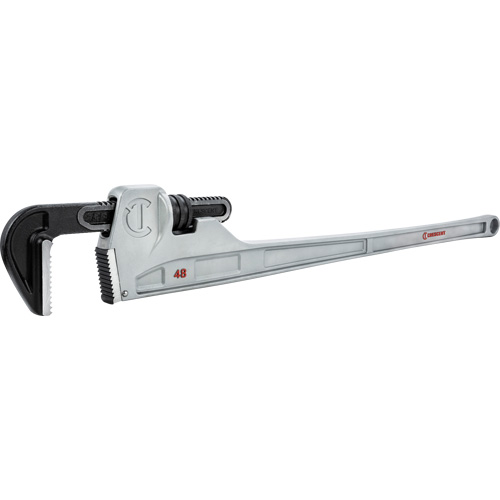 Pipe Wrench, 6" Jaw Capacity, 48" Long, Powder Coated Finish, Non-Ergonomic Handle Ontario Packaging