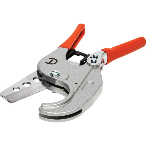 Ratcheting PVC Pipe Cutter with Dipped Grips, 1/4"- 2-3/8" Capacity Ontario Packaging