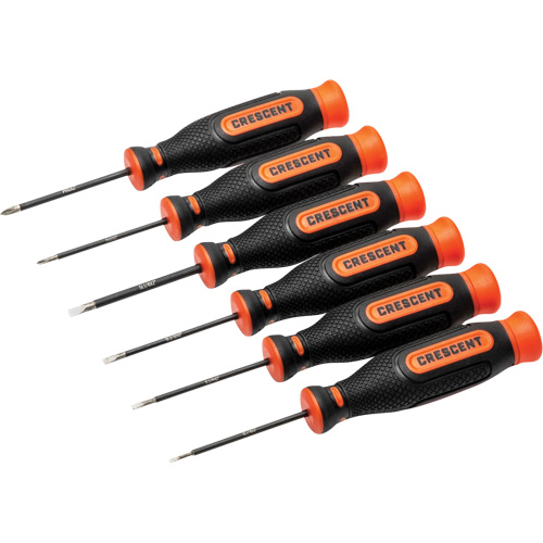 Diamond Tip Precision Screwdriver Set, 6 Ontario Packaging