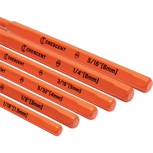 Pin Punch Set, 6 Pieces Ontario Packaging