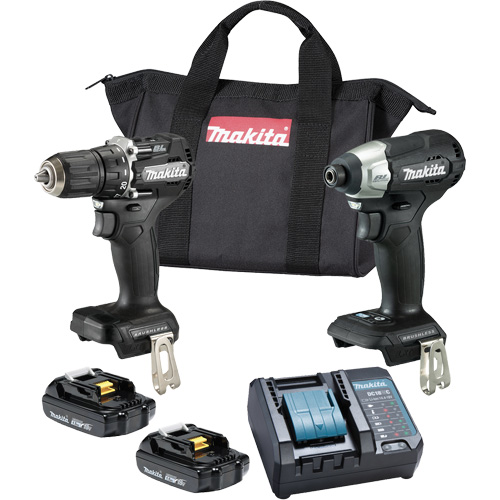 Ensemble 2 outils sous compact &agrave; moteur sans balai LXT, Lithium-ion, 18 V Ontario Packaging