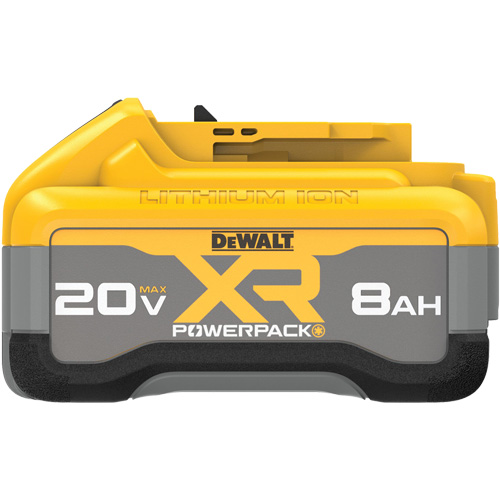 MAX* XR POWERPACK Battery, Lithium-Ion, 20 V, 8 Ah Ontario Packaging