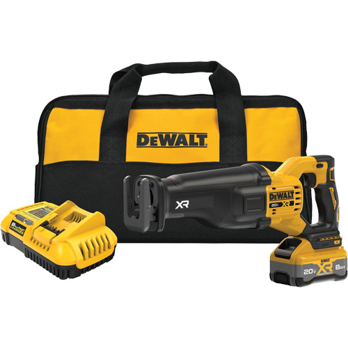 Scie alternative sans balai et sans fil MAX* XR avec XR POWERPACK, 20 V, Lithium-ion Bloc-pile, 3000 coups/min Ontario Packaging