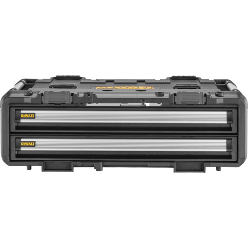 TOUGHSYSTEM&reg; 2.0 DXL 2 Drawers Unit, 30" x 21-13/20" x 10", Black/Yellow Ontario Packaging