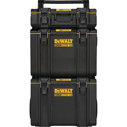 TOUGHSYSTEM&reg; 2.0 Rolling Tower, 24" x 20-2/5" x 34-1/2", Black/Yellow Ontario Packaging