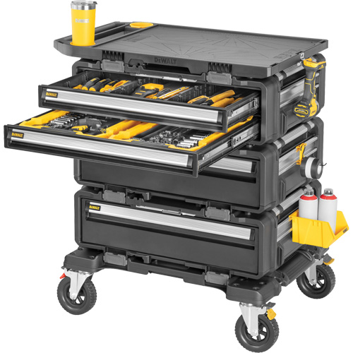 TOUGHSYSTEM&reg; 2.0 DXL 5-in-1 Modular Workstation, 34" x 25-4/5" x 39", Black/Yellow Ontario Packaging