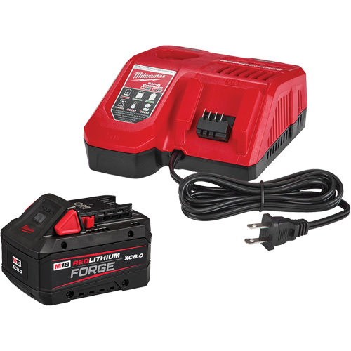 Ensemble de batterie de d&eacute;marrage M18 Redlithium Forge XC8.0, 18 V, Lithium-ion Ontario Packaging