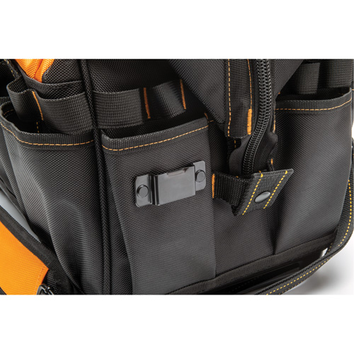 Sac &agrave; outils de 20" pour les professionnels, Nylon, 33 pochettes, Noir/Orange Ontario Packaging