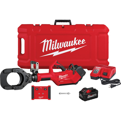 Coupe-c&acirc;ble pour c&acirc;bles souterrains de 5" M18 FORCE LOGIC avec t&eacute;l&eacute;commande sans fil Ontario Packaging