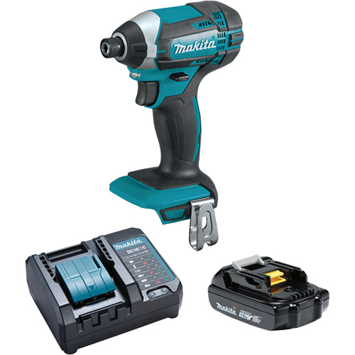 LXT 1/4" Impact Driver, 1/4", 1460 in-lbs. Max. Torque, 18 V, Lithium-Ion Ontario Packaging