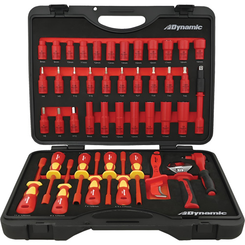 Jeu d'outils et douilles isol&eacute;s, 44 M Ontario Packaging