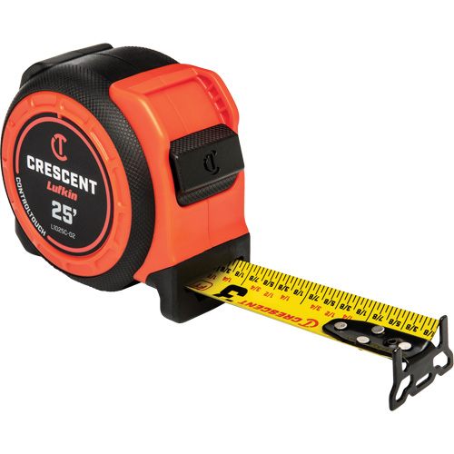 CONTROLTOUCH Tape Measure, 1-3/16" x 25', SAE Graduations Ontario Packaging