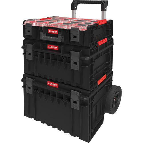Trousse modulaire de d&eacute;part Arx 3 mcx, 23"/25-1/5" x 19"/15-1/5" x 12-3/5"/26"/6-4/5", Noir/Rouge Ontario Packaging