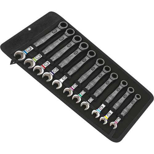 6000 Joker Ratcheting Combination Wrench Set, Combination, 11 Pieces, Metric Ontario Packaging