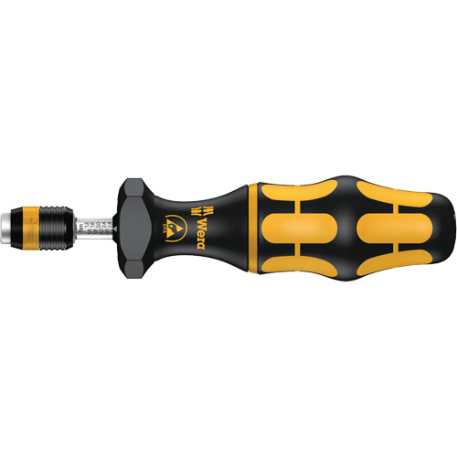 Tournevis dynamom&eacute;trique r&eacute;glable s&eacute;rie Kraftform 7400 ESD, Gamme de couple 2.5 - 29 lb-pi, 6" Longueur Ontario Packaging