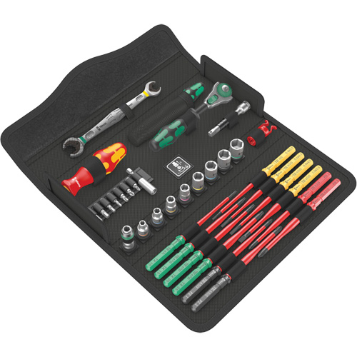 Kraftform Kompakt W 2 Maintenance Tool Kit, 35 Pcs, 1/4" Drive Size Ontario Packaging