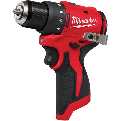 M12 Subcompact Brushless Drill/Driver, Lithium-Ion, 12 V, 3/8" Chuck, 350 in-lbs Torque Ontario Packaging