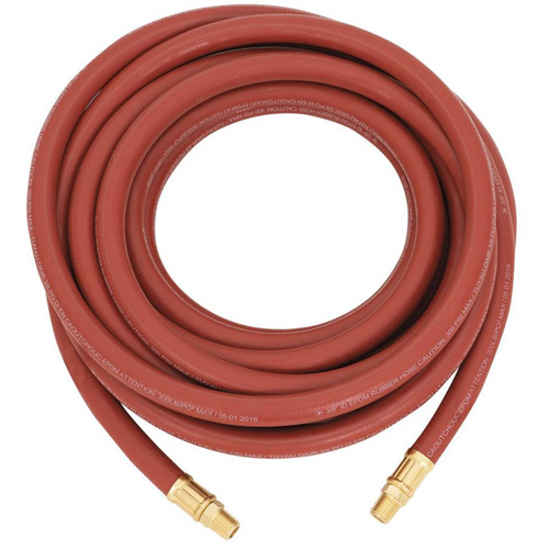 Tuyau AH3850RB, Air, Caoutchouc, 3/8" dia. x 50', 300 psi, 1/4 NPT Ontario Packaging
