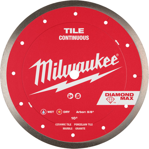 Lame diamant&eacute;e continue pour tuile DIAMOND MAX  Ontario Packaging