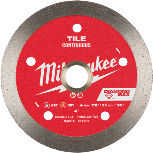 Lame diamant&eacute;e continue pour tuile DIAMOND MAX Ontario Packaging