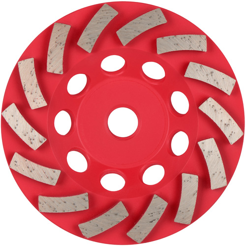 Meule boisseau diamant&eacute;e &agrave; 14 segments Turbo DIAMOND MAX Ontario Packaging