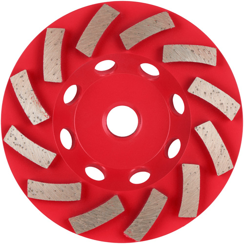 Meule boisseau diamant&eacute;e &agrave; 12 segments Turbo DIAMOND MAX Ontario Packaging
