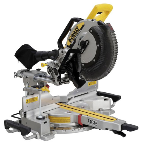 Scie &agrave; onglets coulissante &agrave; deux biseaux 20V MAX XR (outil seulement) Ontario Packaging
