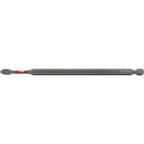 Impactech&reg; Power Bit, Phillips, #2 Tip, 1/4" Drive Size, 6" Length Ontario Packaging