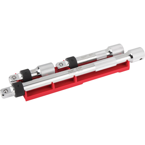 Jeu de rallonges verrouillables, Prise de 1/2", Fini Chrome, 3 M Ontario Packaging
