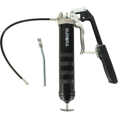Dual Grease Gun Pistol with Lever Handle Ontario Packaging