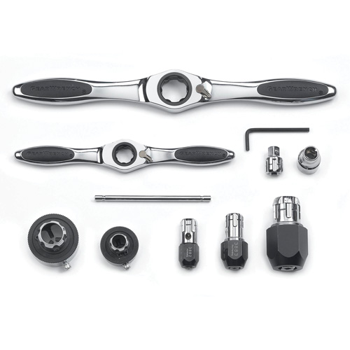 Ratcheting Tap & Die Accessory Set, 11 Pieces Ontario Packaging