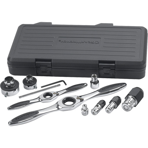 Ratcheting Tap & Die Accessory Set, 11 Pieces Ontario Packaging