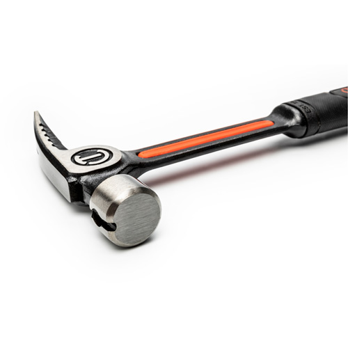 Smooth-Face Framing Hammer, 22 oz., Solid Steel Handle, 16" L Ontario Packaging