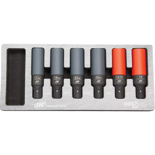 SAE/Metric Lug Nut Impact Socket Set, 6 Pcs, Impact Ontario Packaging