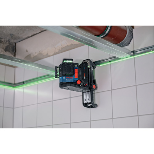 Laser dalignement/nivellement 360 connect&eacute; &agrave; faisceau vert &agrave; trois points Ontario Packaging