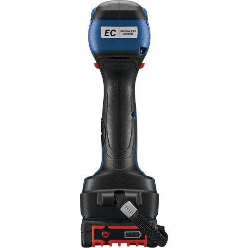 Ensemble visseuse/cl&eacute; &agrave; chocs 2-en-1 pour embouts et douilles, 1/2", 1800 lb-po Couple max., 18 V, Lithium-ion Ontario Packaging