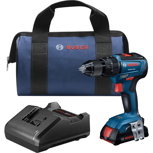 EC Brushless 1/2 In. Hammer Drill/Driver Kit, 1/2" Chuck, 18 V Ontario Packaging