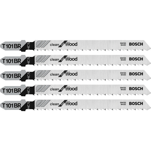 Lame de scie sauteuse Basic for Wood, Tige en T, 4" lo, 10 dents par pouce Ontario Packaging